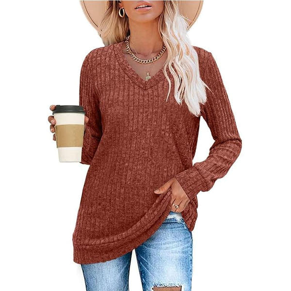 Fall’s Favorite V-Neck Sweater – Layer in Style