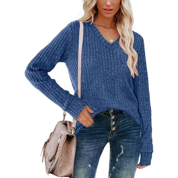 Fall’s Favorite V-Neck Sweater – Layer in Style