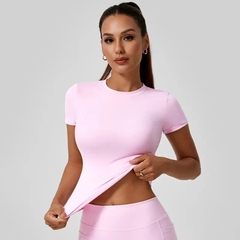 5-Piece Sport Tee Set | Sleek, Stretchy & Gym-Ready 💪